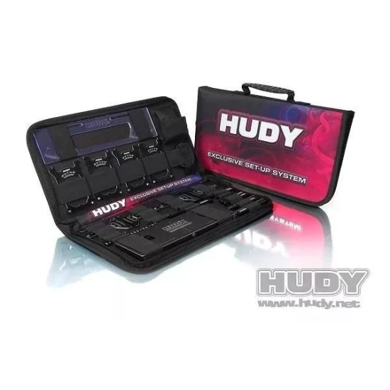 SET-UP STATION & SET-UP TOOLS + CARRYING BAG FOR 1/10 TOURING CARS
