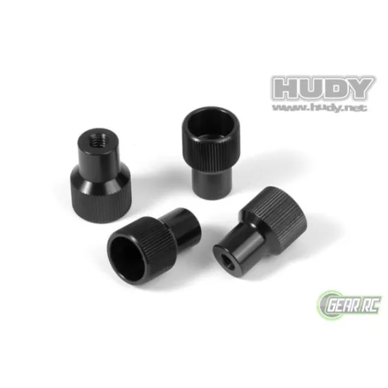 ALU NUT FOR 1/5 ON-ROAD SET-UP SYSTEM (4), H109560