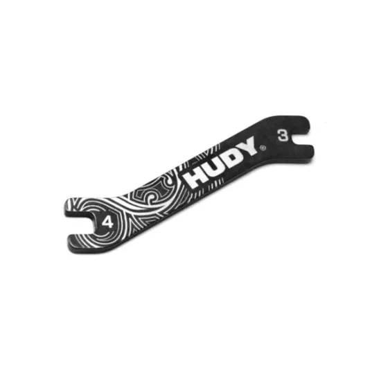 HUDY TURNBUCKLE WRENCH 3 & 4MM, #H181091