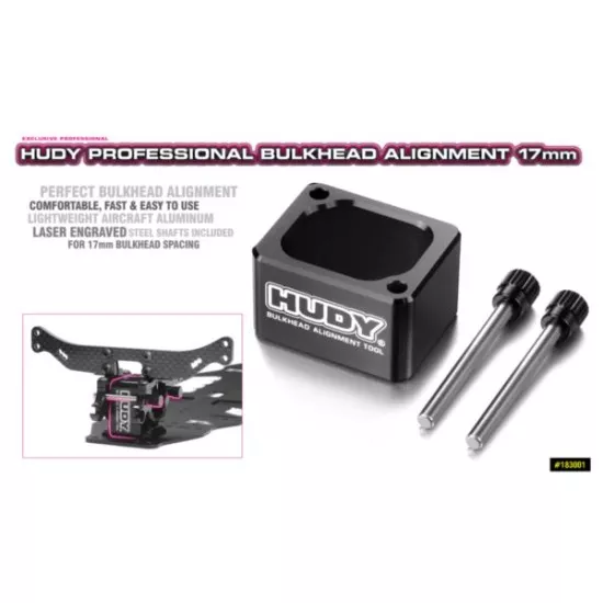 HUDY PROFESSIONAL BULKHEAD ALIGNMENT TOOL 17MM