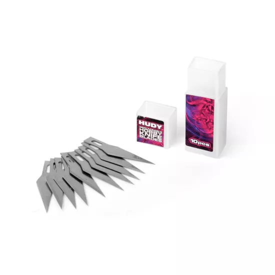 HUDY REPLACEABLE HOBBY KNIFE BLADES (10PCS)