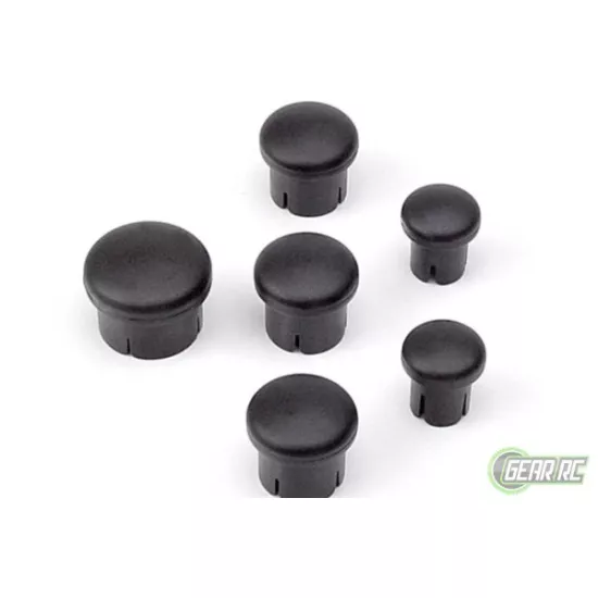 Plastic Cap For Handle ( Set 3+2+1) Black, H195000