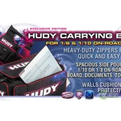 Hudy 1/10 & 1/8 Carrying Bag + Tool Bag - Exclusive Edition