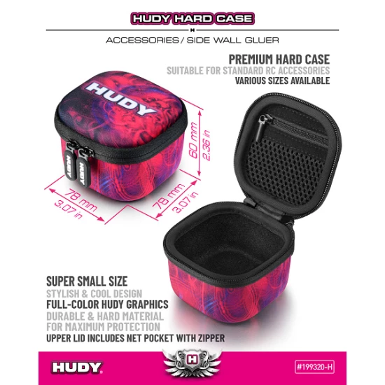 HUDY HARD CASE - 78x78x60MM - ACCESSORIES