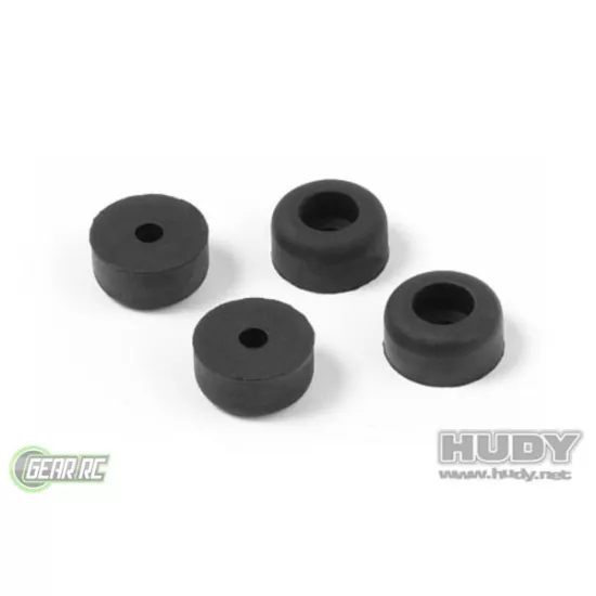 BLACK RUBBER FEET (4), H203111