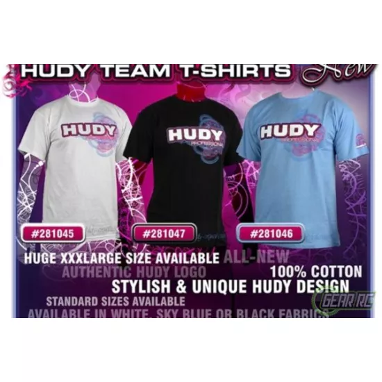 Hudy T-Shirt - Sky Blue (Xxl) ( vervangende nummer H281047XXL )