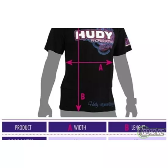 HUDY T-SHIRT - BLACK (XXL)