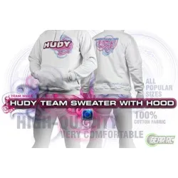 Hudy Sweater Hooded - White (Xxxl)
