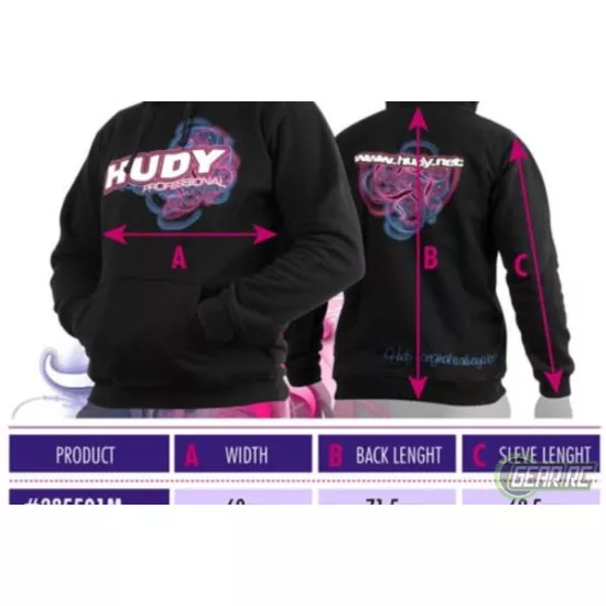 Hudy Sweater Hooded - Black (M), H285501M