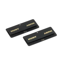 Hudy Lipo Chassis Balancing Weights 12G - Low Cg (2), H293090