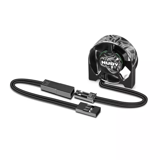 HUDY ALU RC FAN 30MM - BOTTOM MOUNT 2 HOLE