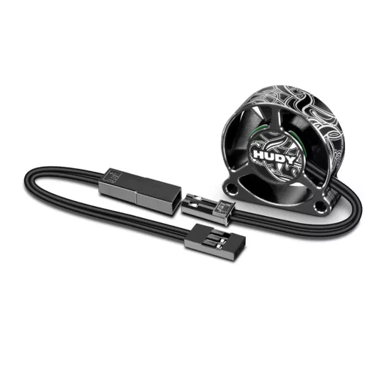 HUDY ALU RC FAN 30MM - SIDE MOUNT 2 HOLE