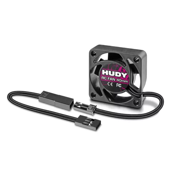 Hudy Brushless Rc Fan 40Mm With Internal Soldering Tabs