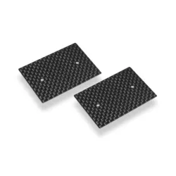 GRAPHITE REAR WING SIDE PLATE 0.5MM - 1/10 NITRO (2), H293310