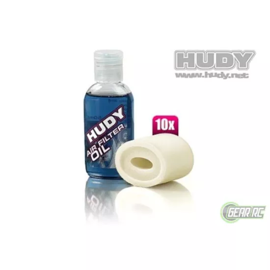 AIR FILTER FOAM & OIL - XRAY XB808 LOW PROFILE (10), H293540