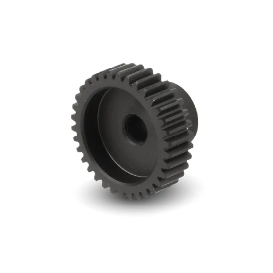 HUDY ALU ULTRA-LIGHT PINION GEAR - HARD COATED -  34T / 64