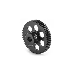 HUDY ALU ULTRA-LIGHT PINION GEAR - HARD COATED -  53T / 64
