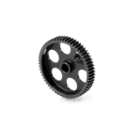 HUDY ALU ULTRA-LIGHT PINION GEAR - HARD COATED -  60T / 64