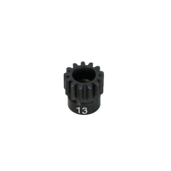 HUDY PINION GEAR - HARD STEEL - 13T / 32 (MODUL 0.8)