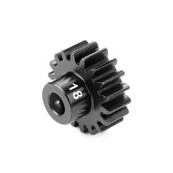 HUDY PINION GEAR - HARD STEEL - 18T (MODULE 1)