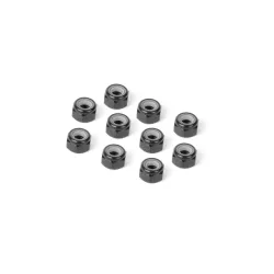 Alu Nut M4 - Black (10)