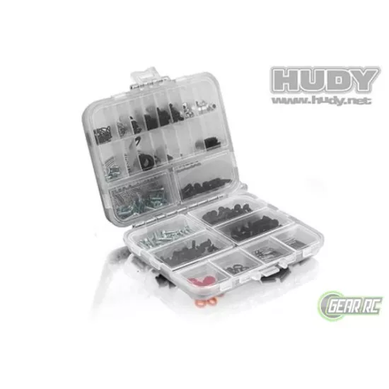 Hudy Plastic Box, double sided - compact