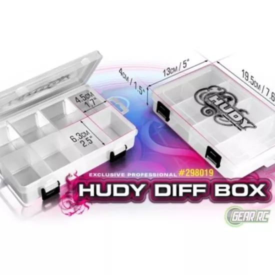 HUDY DIFF BOX - 8-COMPARTMENTS, H298019