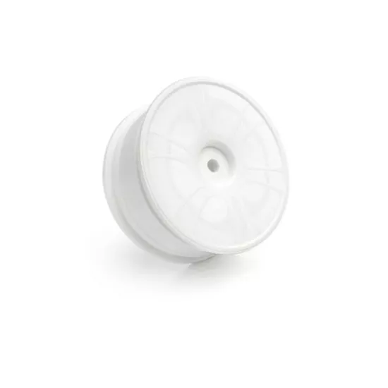 Hudy 24mm Wheels Starburst Aerodisk White Extra Hard (4)