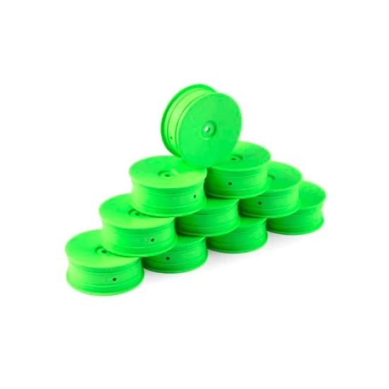 HUDY 1/10 OFF-ROAD WHEEL - 2WD – FRONT – GREEN (10)
