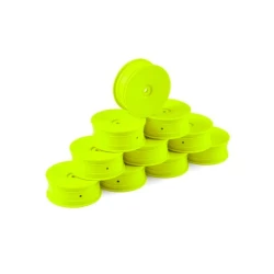 HUDY 1/10 OFF-ROAD WHEEL - 2WD – FRONT – YELLOW (10)