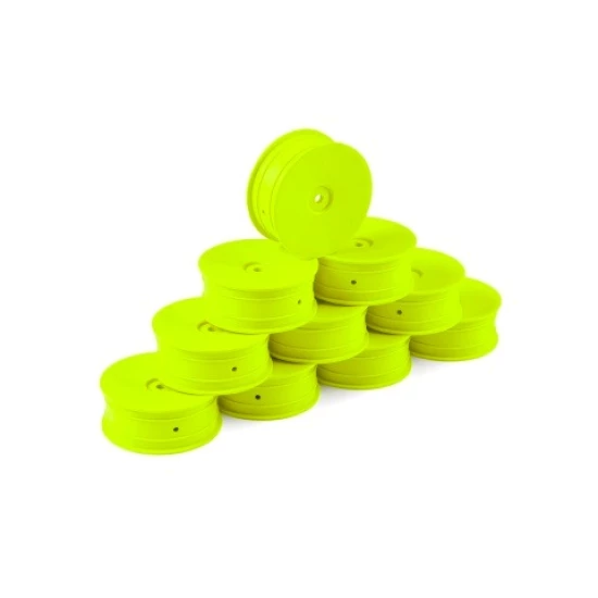 HUDY 1/10 OFF-ROAD WHEEL - 2WD – FRONT – YELLOW (10)