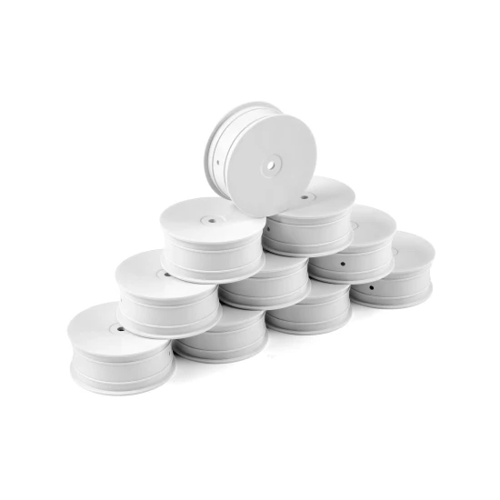 HUDY 1/10 OFF-ROAD WHEEL - 4WD – FRONT – WHITE (10)