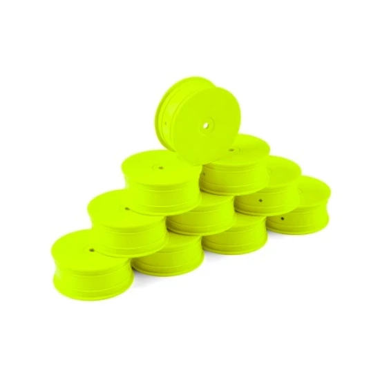 HUDY 1/10 OFF-ROAD WHEEL - 4WD – FRONT – YELLOW (10)