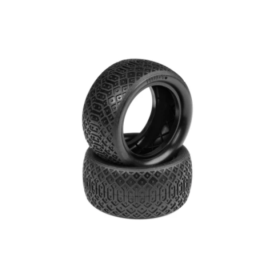 HUDY 1/10 OFF-ROAD TIRE 2WD/4WD REAR DIRT - 303 - SOFT (2)