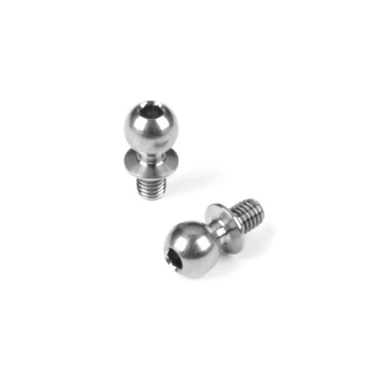 HUDY TITANIUM BALL STUD D=5.4 / L=4 / S=4.5 / 2MM HEX (2)