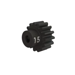 Gear, 15-T pinion (32-p), heavy duty (machined, hardened ste, #TRX3945X