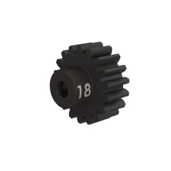 Gear, 18-T pinion (32-p), heavy duty (machined, hardened ste, #TRX3948X