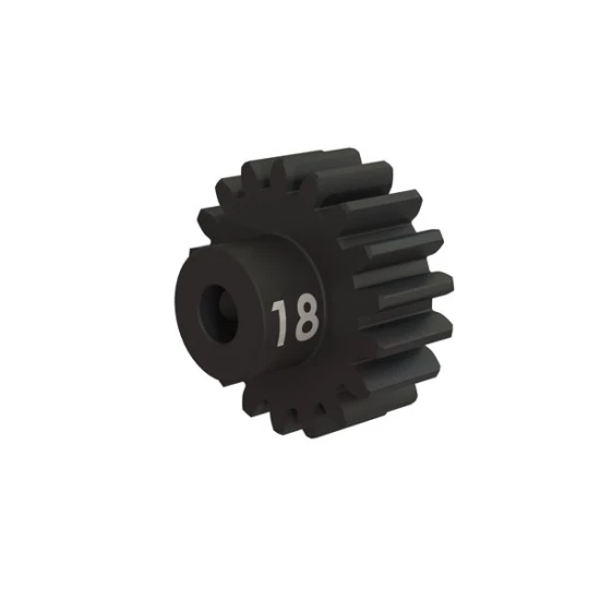 Gear, 18-T pinion (32-p), heavy duty (machined, hardened ste, #TRX3948X