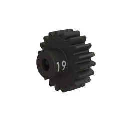 Gear, 19-T pinion (32-p), heavy duty (machined, hardened ste, #TRX3949X