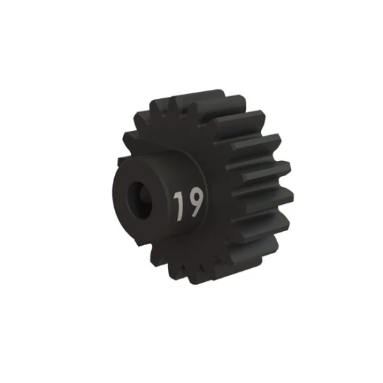 Gear, 19-T pinion (32-p), heavy duty (machined, hardened ste, #TRX3949X