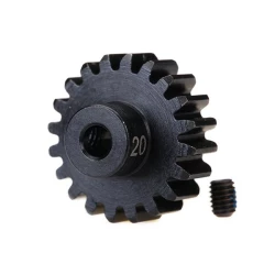 Gear, 20-T pinion (32-p), heavy duty (machined, hardened ste, #TRX3950X