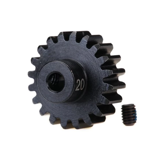 Gear, 20-T pinion (32-p), heavy duty (machined, hardened ste, #TRX3950X