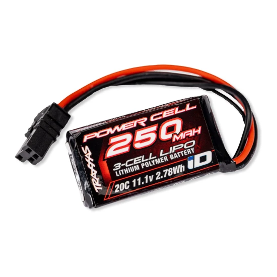 250 mAh 11,1 Volt 3-cel LiPo-accu