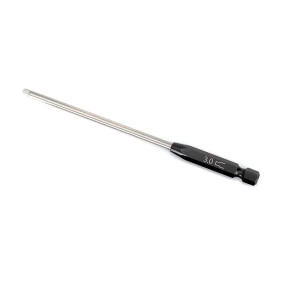 3,0 mm rechte hex-bit (120 mm)