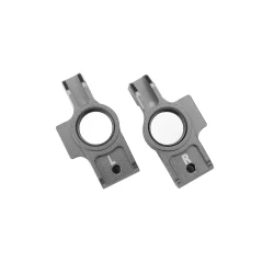 4-Tec grijze aluminium stub axle carriers (L&R)