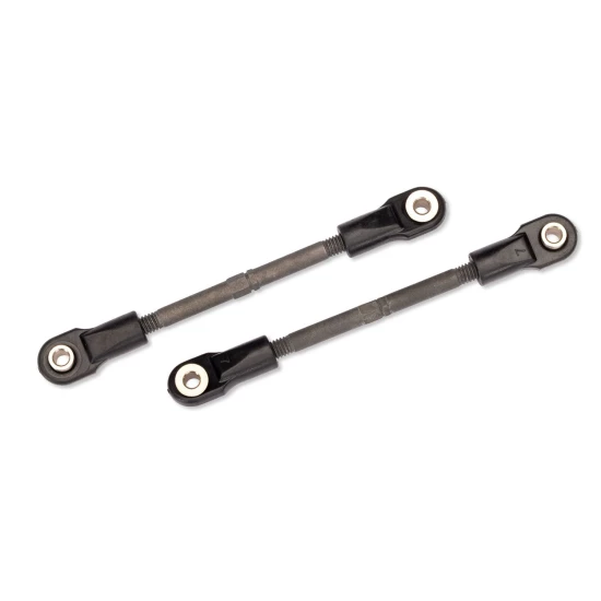 Turnbuckles, toe link, 59mm (steel) (78mm center to center) (assembled with rod ends and hollow balls) (2)