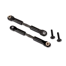 Turnbuckles, camber link, 39mm (steel) (69mm center to center) (assembled with rod ends and hollow balls) (1 left, 1 right)