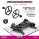 ALU SET-UP WHEEL FOR 1/12 & 1/10 PAN CAR (2)
