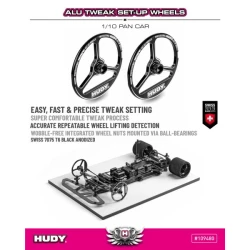 ALU TWEAK SET-UP WHEEL FOR 1/10 PAN CAR (2)