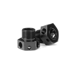 ALU WHEEL AXLE OFFSET "+3MM" - LIGHTWEIGHT - BLACK COATED (2)